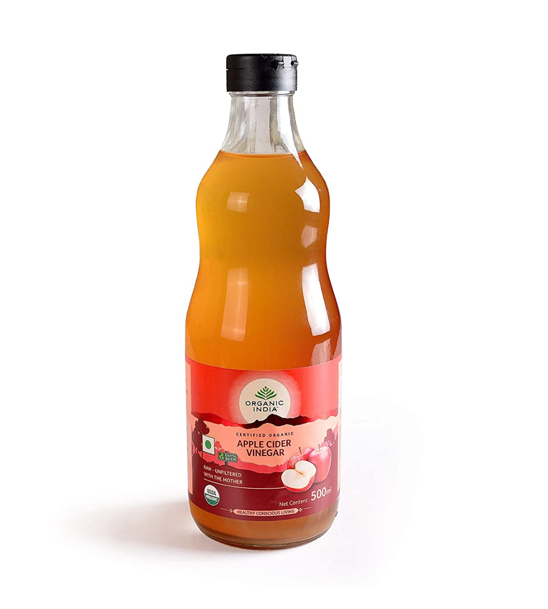 Organic India Apple Cider Vinegar 500 Ml Weguarantee organic-india-apple-cider-vinegar-500-ml-weguarantee