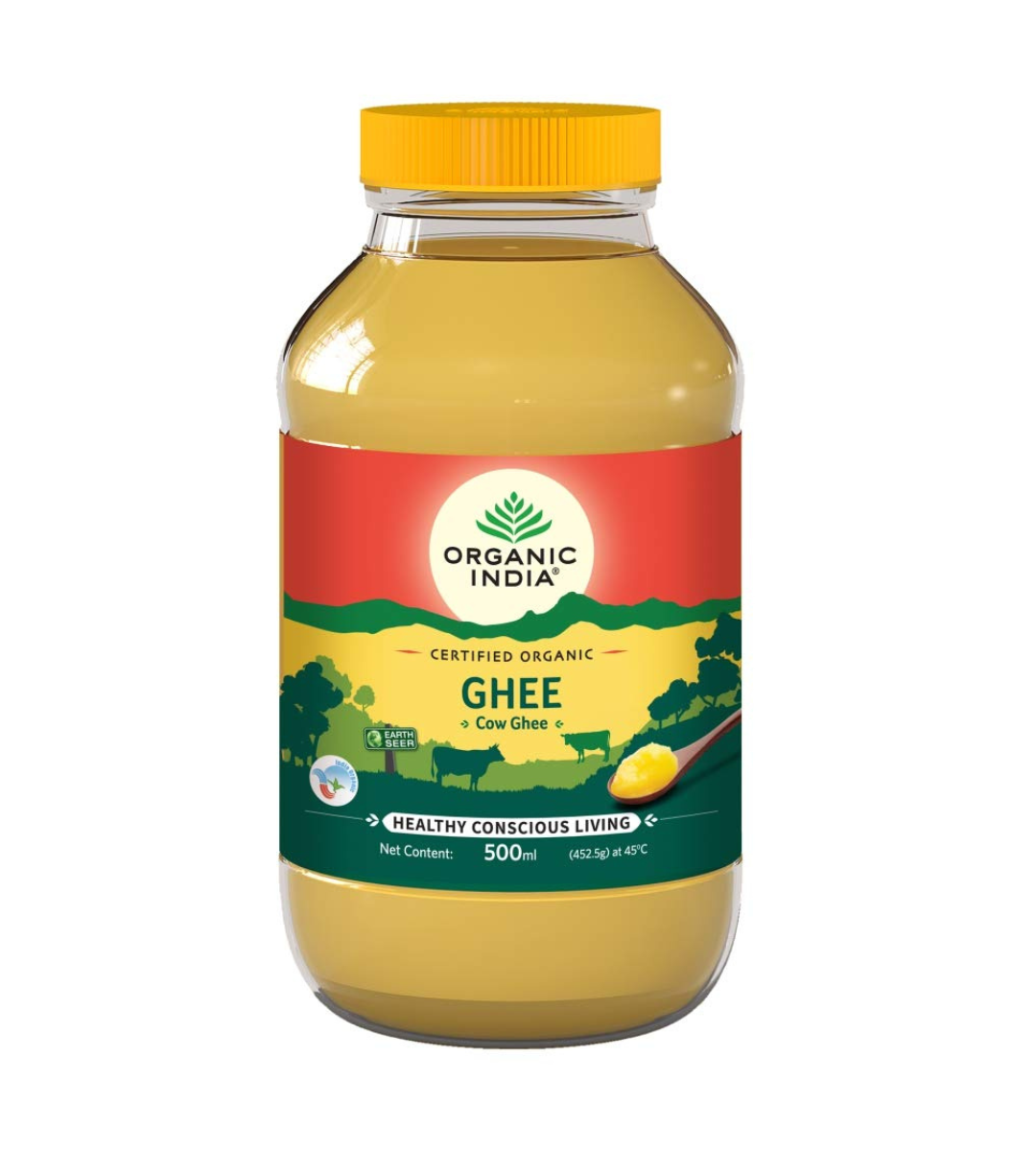 Organic India Pure Cow Ghee 500 ML