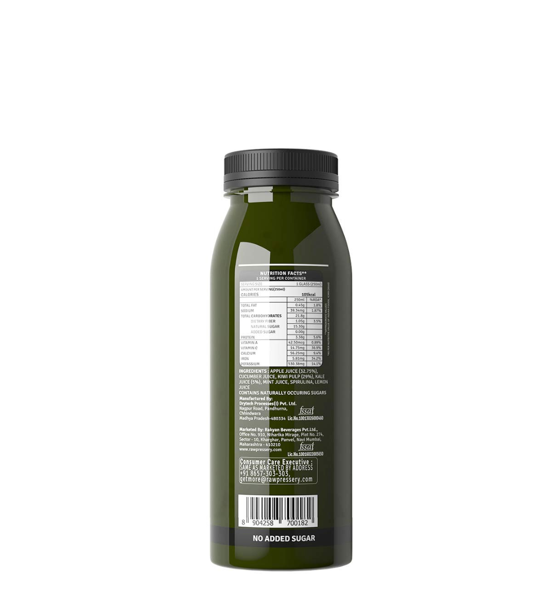 Raw Pressery Plant Protein Lean Juice (6 x 250ml)