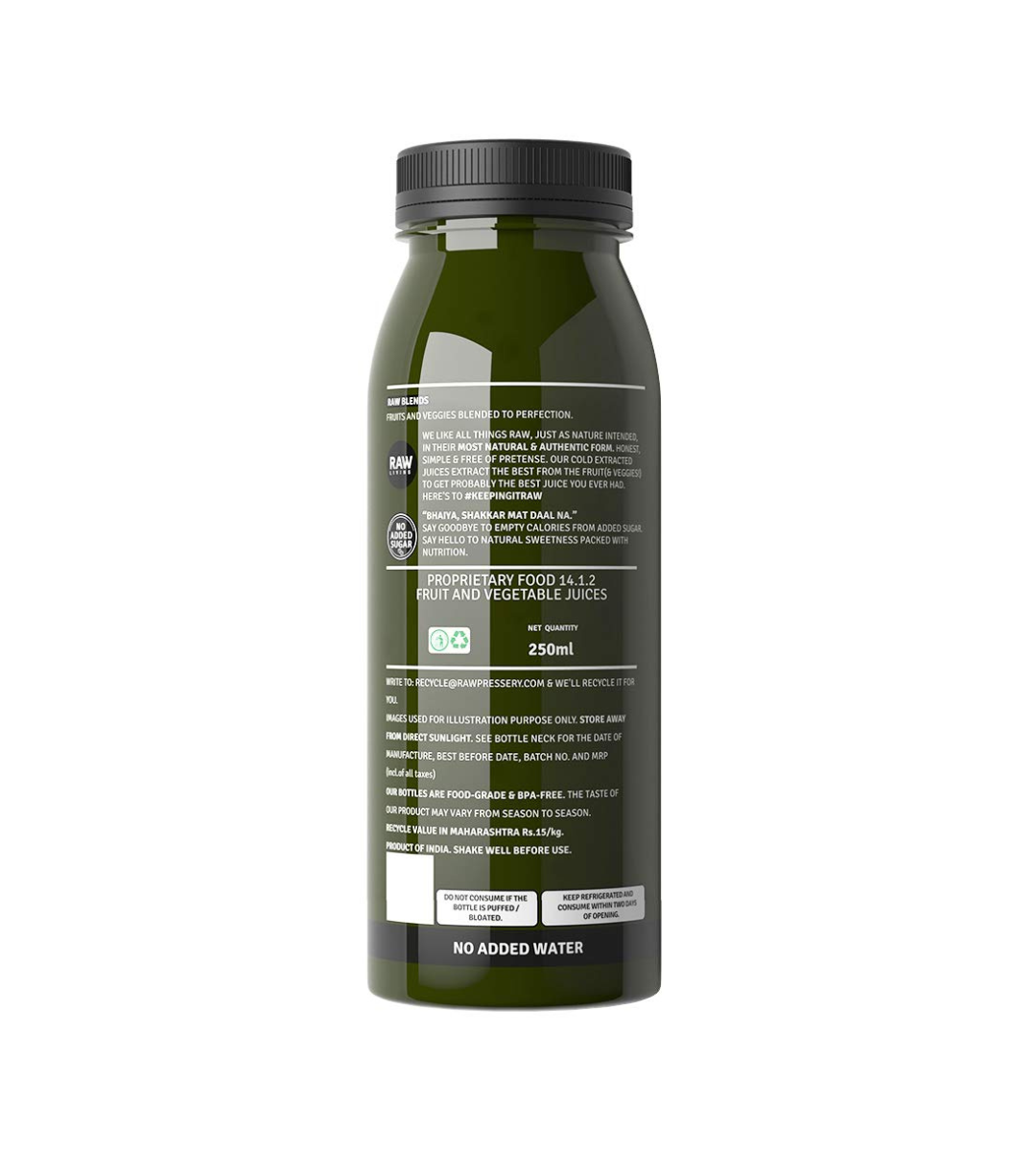 Raw Pressery Plant Protein Lean Juice (6 x 250ml)