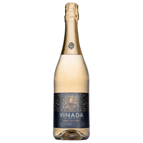 VINADA - Crispy Chardonnay - Zero Alcohol Sparkling Wine - 750 ml (1 Glass Bottles) (1)