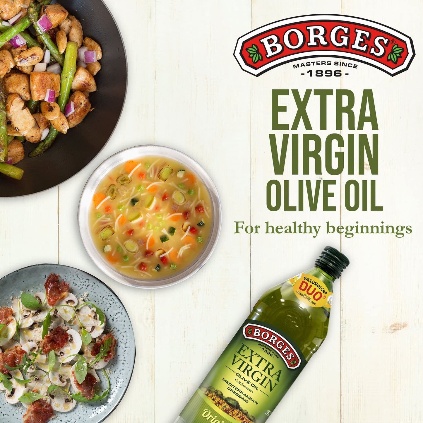 Borges Extra Virgin Olive Oil -1L Pet