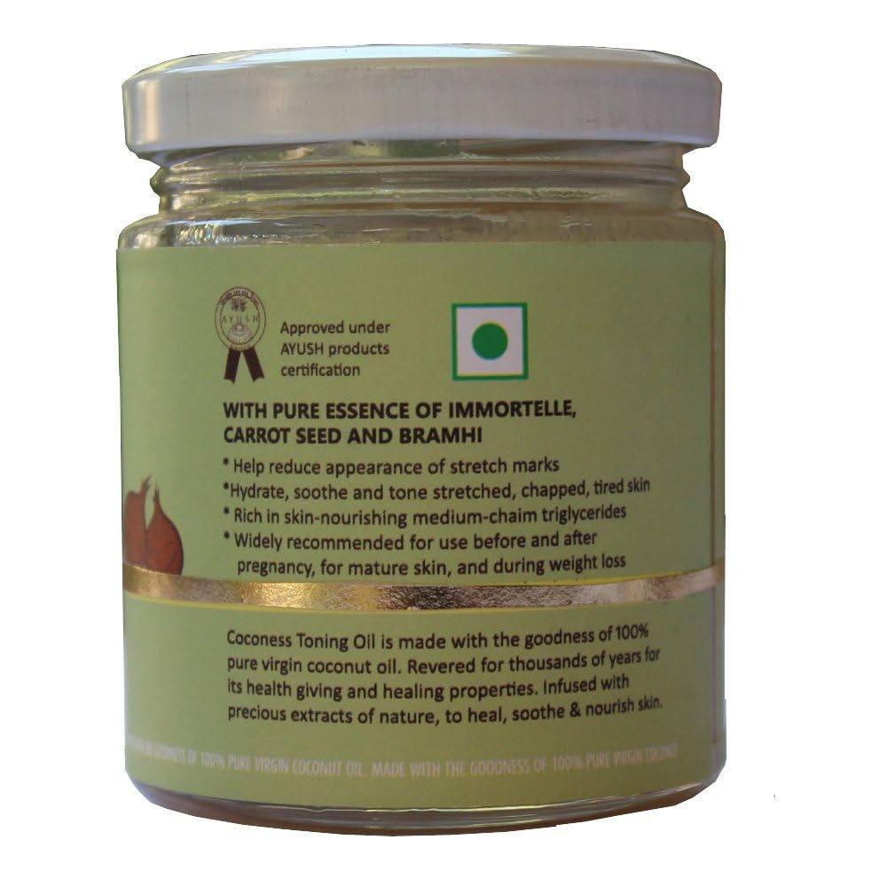 Coconess Toning Oil for stretch marks, 100% natural
