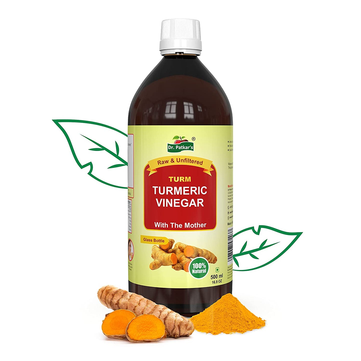 Dr. Patkar's Turmeric Vinegar With Mother 500 Ml