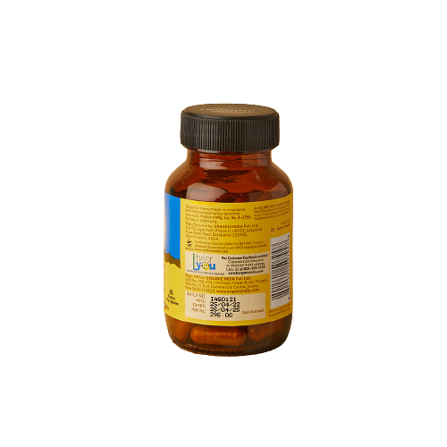 ORGANIC INDIA Turmeric Formula 60 Veg Capsules | Strong anti-inflammatory | Enhances Skin, Bone, and Joint Health -