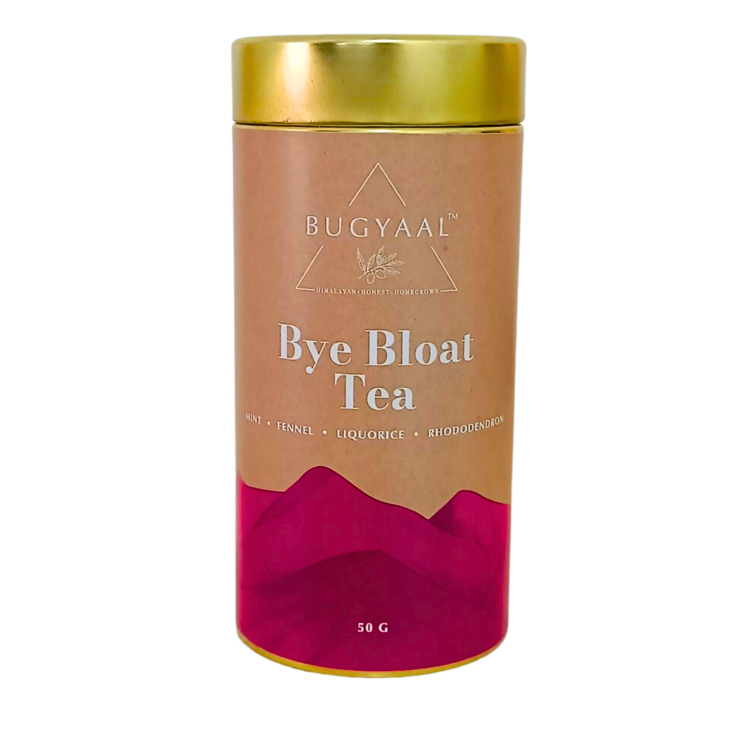 BUGYAAL Himalayan Bye Bloat Lose leaf herbal Tea Pack of (50 gm)