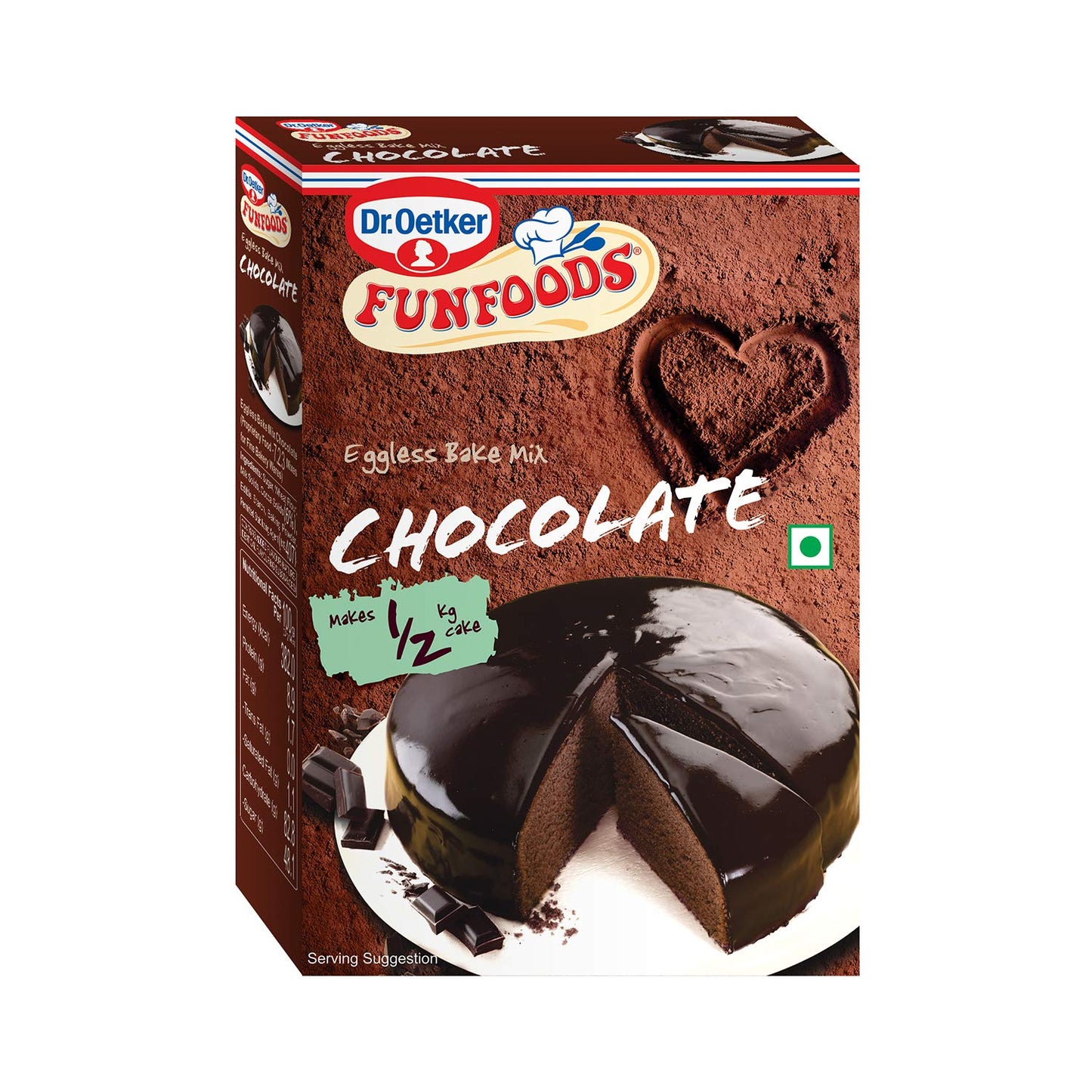 Dr. Oetker Fun Foods Brownie Eggless Bake Mix