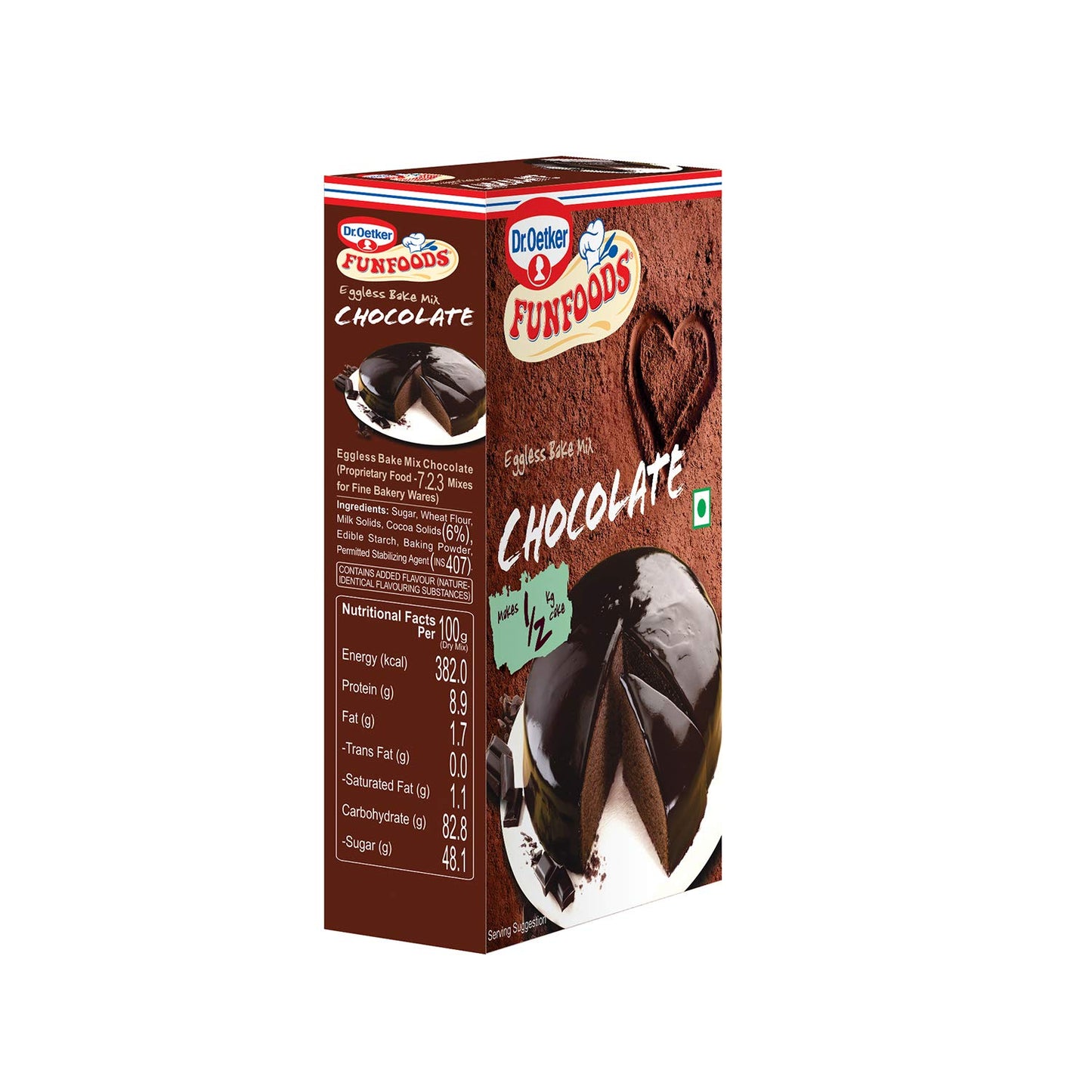 Dr. Oetker Fun Foods Brownie Eggless Bake Mix