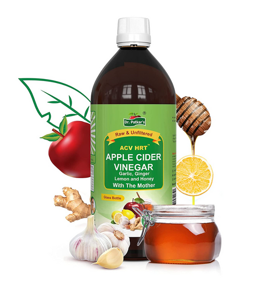 Dr. Patkar's - Apple Cider Vinegar with Ginger, Garlic, Lemon, & Honey 500ml