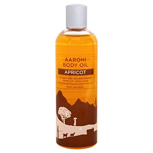 Aarohi Authentic & Pure Apricot Body Massage Oil (100% Natural, Non-Sticky & Aromatic)