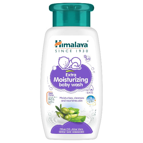 Himalaya Extra Moisturizing Baby Wash, 200ml