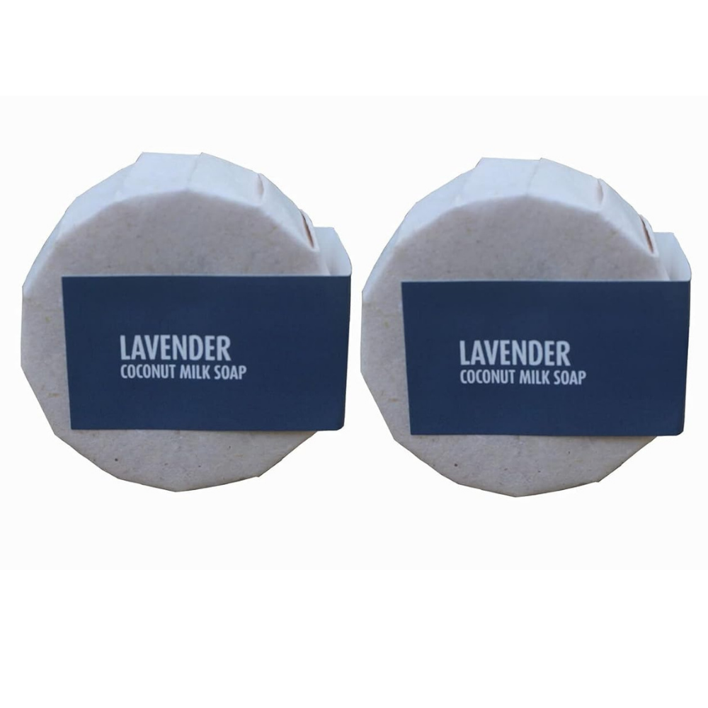 Coconess Lavender & Coconut Milk Soap - 110 gms. (Pack of 2)
