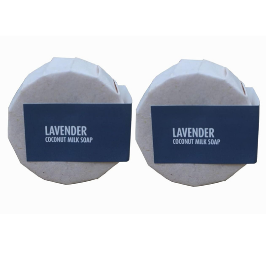 Coconess Lavender & Coconut Milk Soap - 110 gms. (Pack of 2)