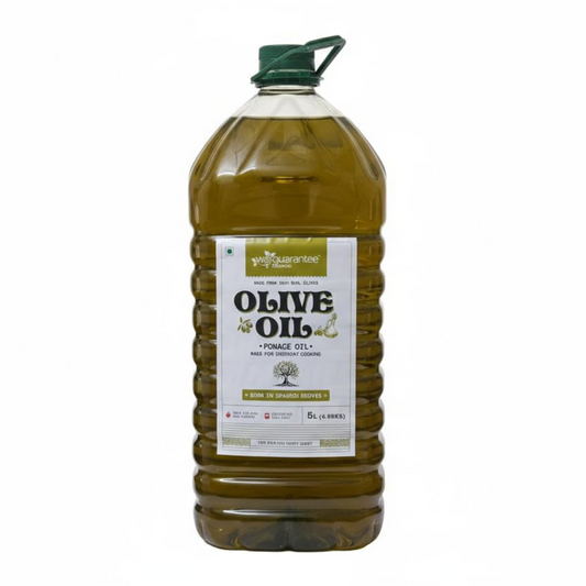 Weguarantee Naturals Daily Cooking Pomace Olive Oil 5 Litres Pet Bottle | Imported from Spain
