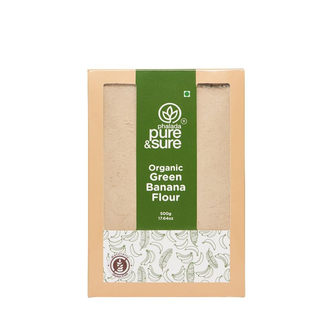 Pure & Sure Gluten Free Green Banana Organic Flour 500gm