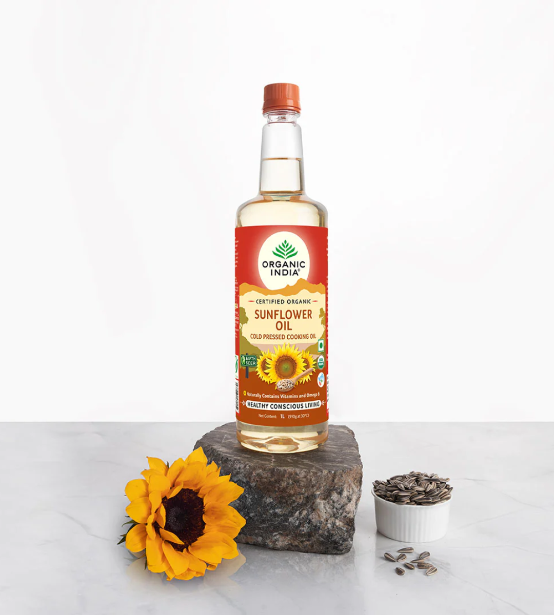 Organic India Sunflower Oil 1 Litre