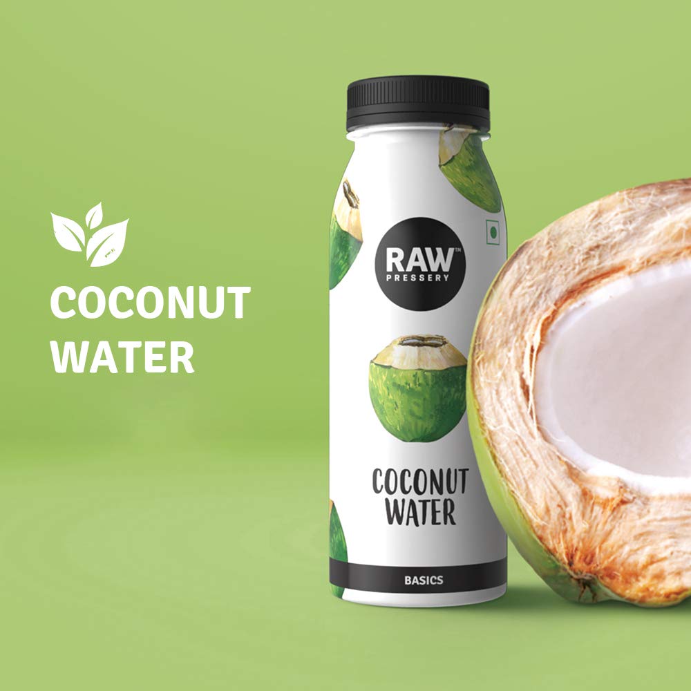 Raw Pressery Coconut Water, 200 ml (Pack of 6)