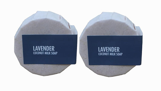 Coconess Lavender & Coconut Milk Soap - 110 gms. (Pack of 2)