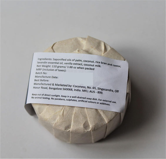 Coconess Lavender & Coconut Milk Soap - 110 gms. (Pack of 2)