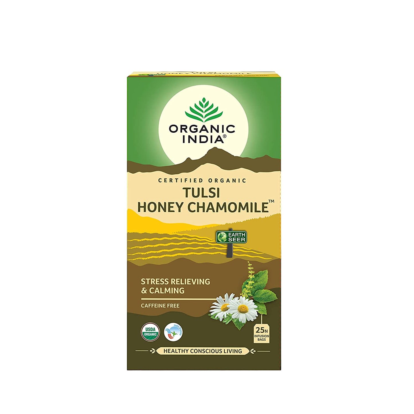 Organic India Tulsi Honey Chamomile 25 TB
