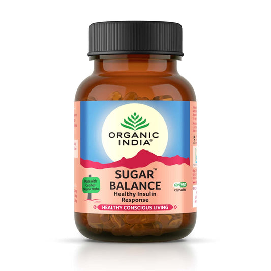 ORGANIC INDIA Sugar Balance - 60 Veg Capsules