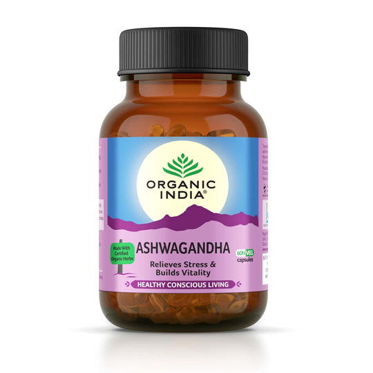 Organic India Ashwagandha Capsule 60 no.s