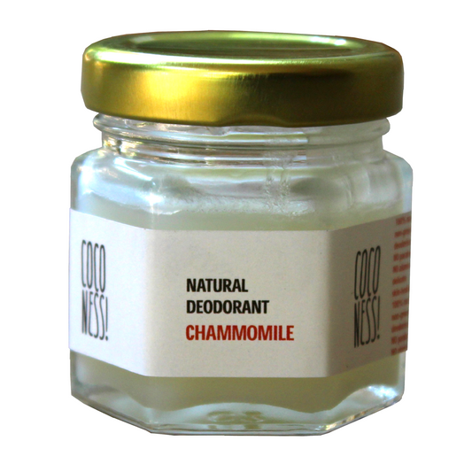 Coconess Natural Deodorant for Unisex, 25g - Chammomile