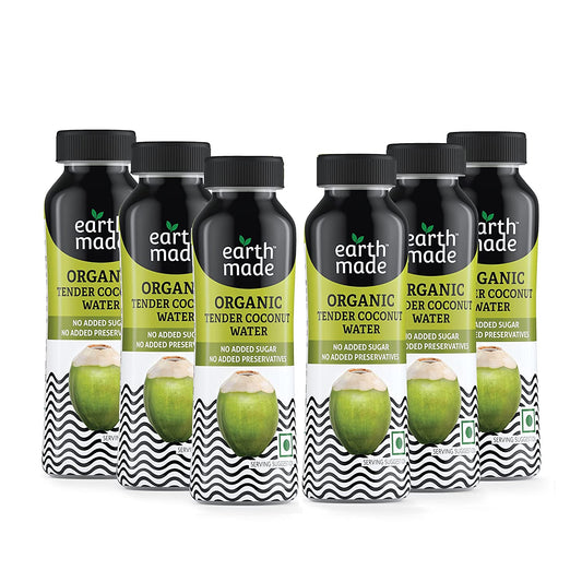 Earthmade Tender Coconut Water (Pack of 6)